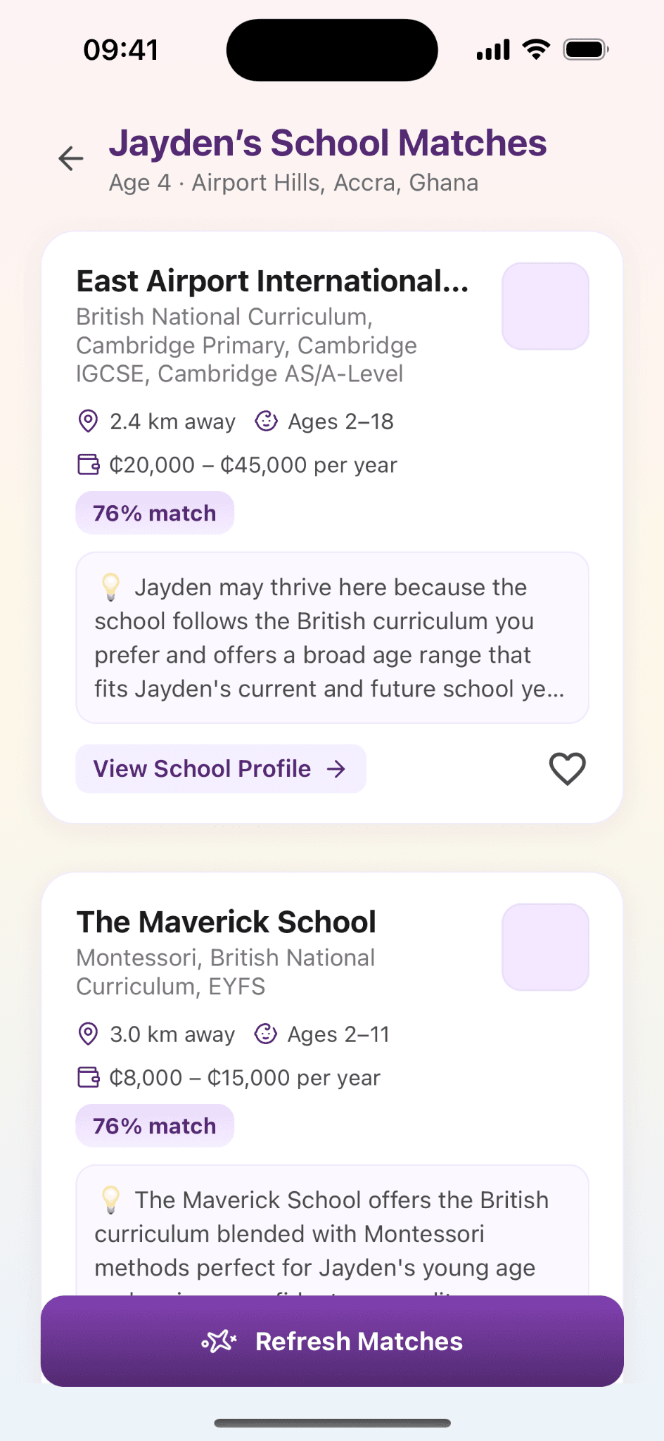 ChildBlossoms app preview